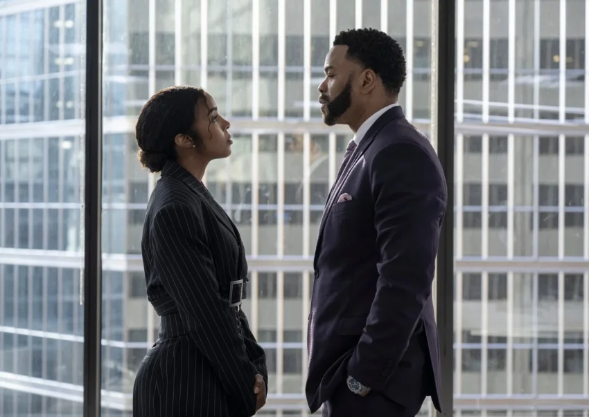 Cena do filme Relationship Goals com Kelly Rowland e momentos de fé